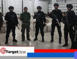 Satbrimob Polda Sulsel Gelar Patroli Keamanan di KPU dan Bawaslu Gowa untuk Mendukung Pilkada Aman