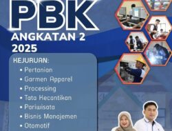 BPVP Bantaeng Resmi Buka Pendaftaran PBK Angkatan 2 Tahun 2025, Pilih 10 Kejuruan Sesuai Minatmu!